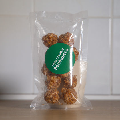 Coco râpé sucré confiserie du Bénin